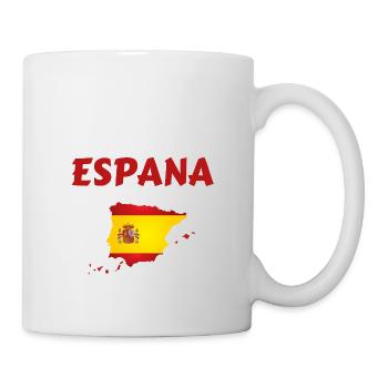 espana cadeau noel t-shirt espagne - Mug blanc - blanc - Droite