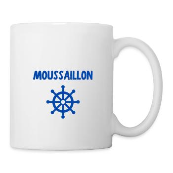 t-shirt bateau jeune marin moussaillon cadeau noel - Mug blanc - blanc - Droite