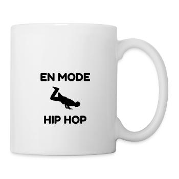 t-shirt en mode hip hop cadeau noel - Mug blanc - blanc - Droite
