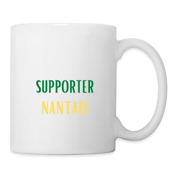 t-shirt nantes football supporter nantais cadeau - Mug blanc - blanc - Droite