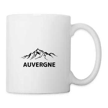t-shirt auvergne christmas gift - Mug - white - Right