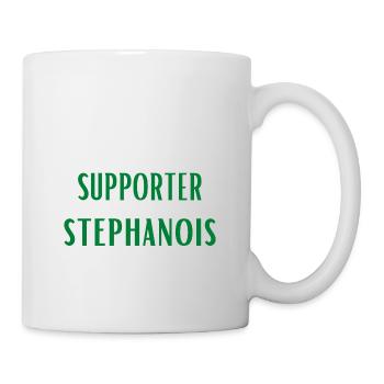 t-shirt saint-étienne supporter stéphanois noel - Mug blanc - blanc - Droite
