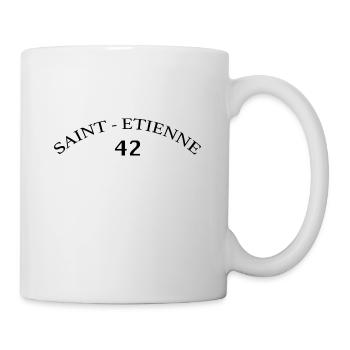 Saint Etienne - Mug blanc - blanc - Droite