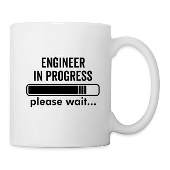 Ingenieur im Entstehen - Tasse - Weiß - Rechts