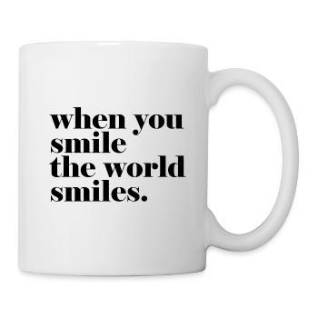 Your smile Our smile - Mug - white - Right