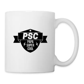 Papa Super Cool cadeau humour citation - Mug blanc - blanc - Droite