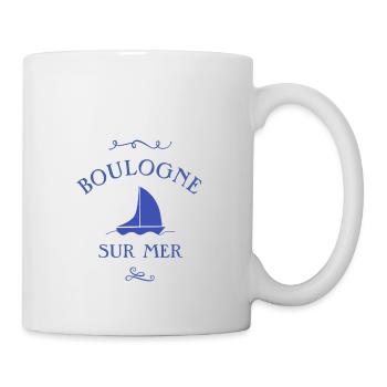 boulogne sur mer cadeau personnalisé - Mug blanc - blanc - Droite