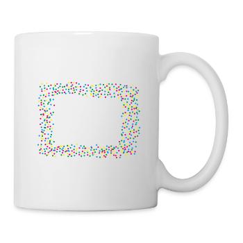 Confetti Confetti Frame - Mug - white - Right