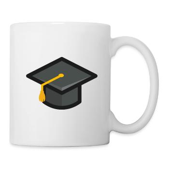 Graduation Hat Graduation Graduation Ceremony - Mug - white - Right