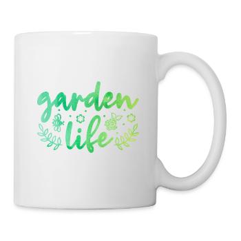 Garden Life Gardener Horticulturist Gardening Land - Tasse - Weiß - Rechts