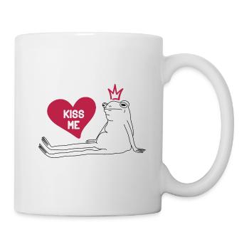 Frog and crown - Mug - white - Right