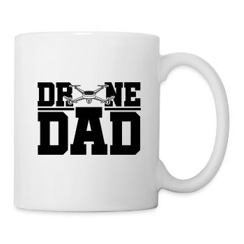 Drone Dad Graphic Drone Flying Quadcopter Pilot RC - Mug - white - Right