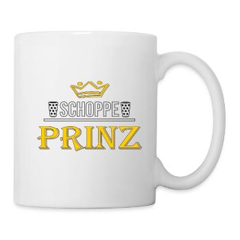 Pfalz Schorle Riesling Mundart Dubbeglas Prinz - Tasse - Weiß - Rechts