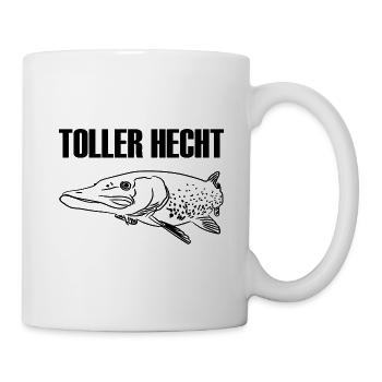 Angeln - Tasse - Weiß - Rechts