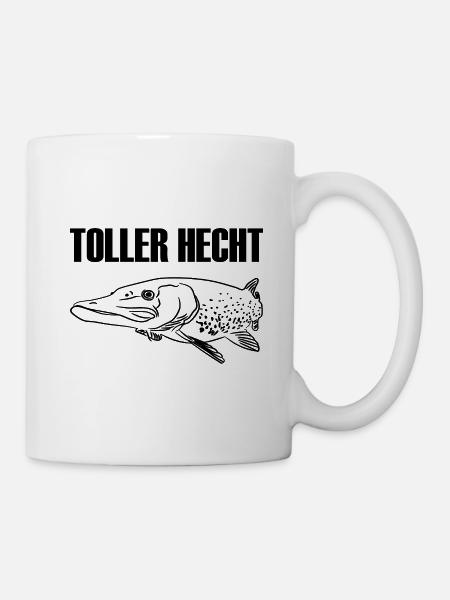 Angeln - Tasse - Weiß
