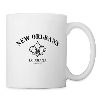 Nouvelle-Orléans - Louisiane - États-Unis - États-Unis - Mug blanc - blanc - Droite