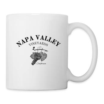 Napa Valley - Kalifornien - San Francisco - Wein - Tasse - Weiß - Rechts
