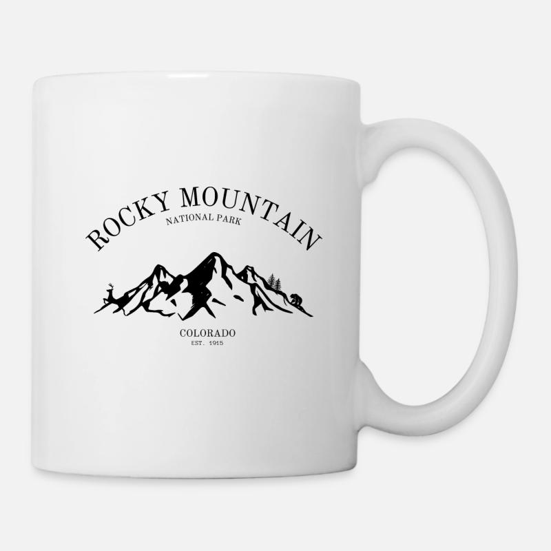 Montagnes - Randonnée - Alpinisme - Mug blanc - blanc
