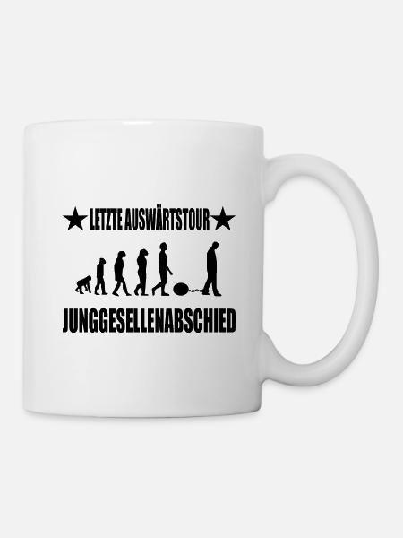 Junggesellenabschied - Tasse - Weiß