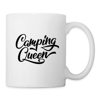 Camping Queen - Mug blanc - blanc - Droite