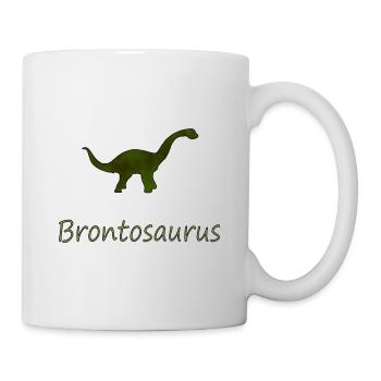 Brontosaurus Dino - Mug - white - Right
