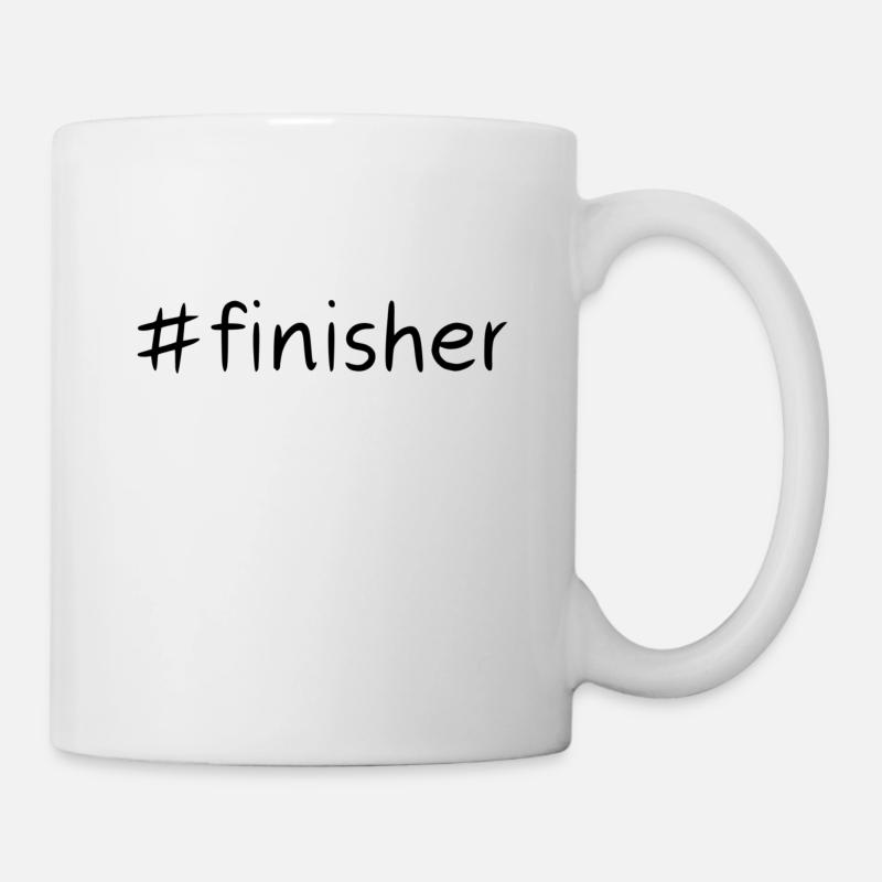 #Finisher - Tasse - Weiß