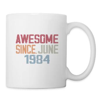 June 1984 June Retro June 1984 Birthday Gift - Mug - white - Right