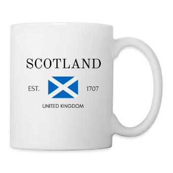 Scotland - Edinburgh - United Kingdom - Glasgow - Mug - white - Right