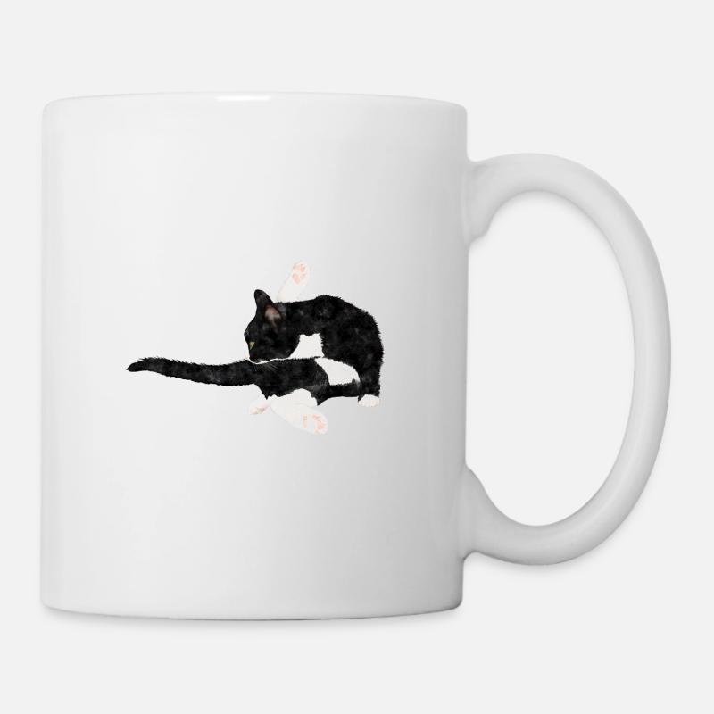 Katze - Tasse - Weiß