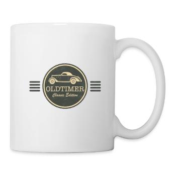 Oldtimer - Tasse - Weiß - Rechts