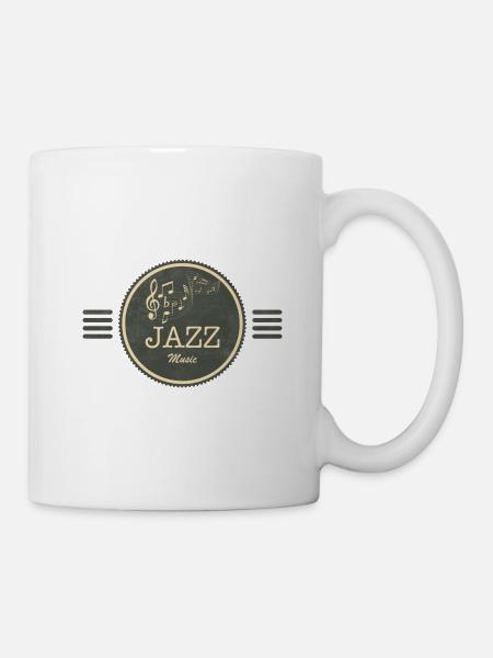 Jazz Musique - Mug blanc - blanc