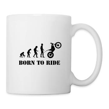 Trial Evolution Born to ride - Mug - white - Right