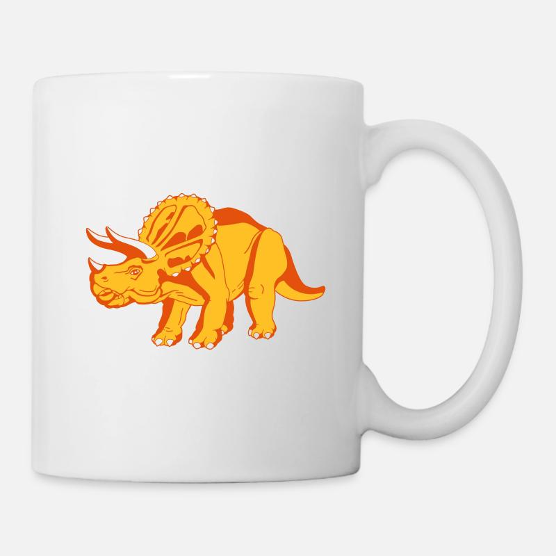 Tricératops dinosaure - Mug blanc - blanc