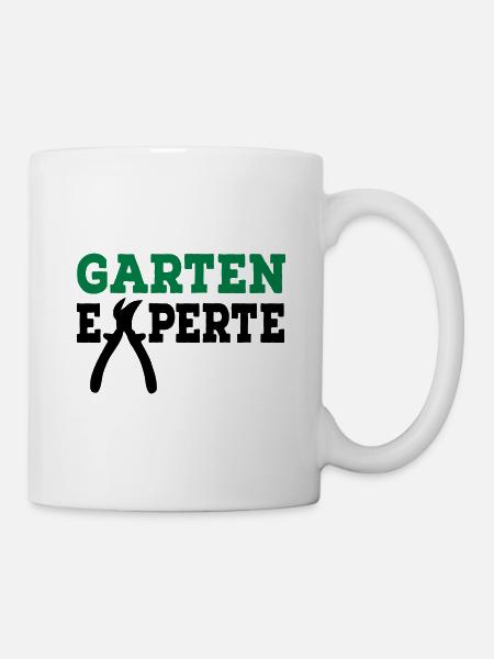 Garten Experte - Tasse - Weiß