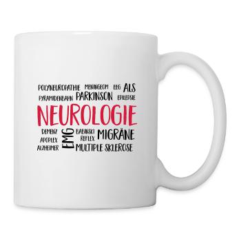 neurologie - Tasse - Weiß - Rechts