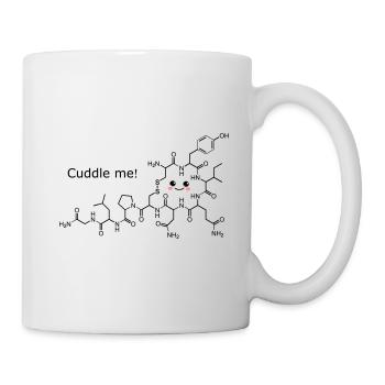 Oxytocin - Cuddle me - Noir - Mug blanc - blanc - Droite