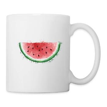 Sommer Melone - Tasse - Weiß - Rechts