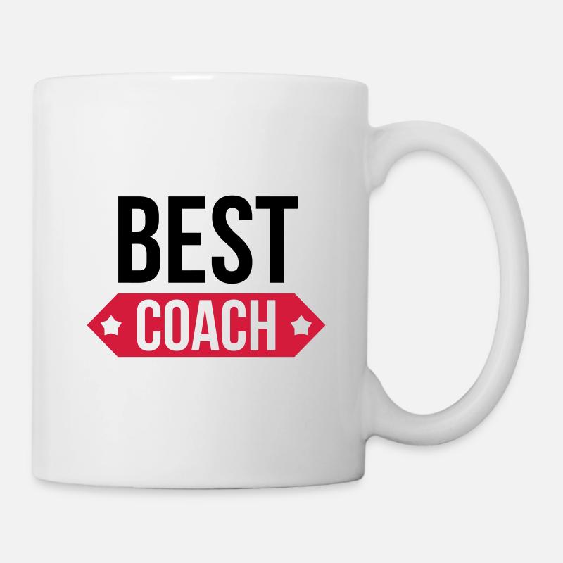 Best Coach - Mug blanc - blanc