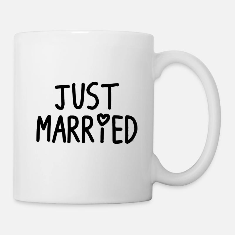 Gerade verheiratet - Tasse - Weiß