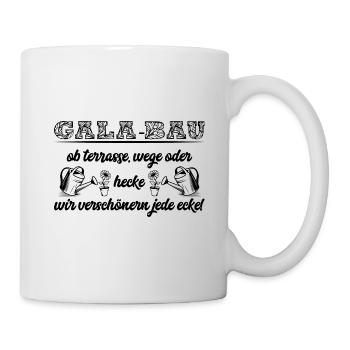 Galabau Galabauer Landscape gardener Gardener - Mug - white - Right