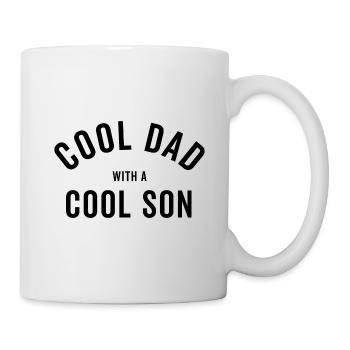 Vater und Sohn - Tasse - Weiß - Rechts