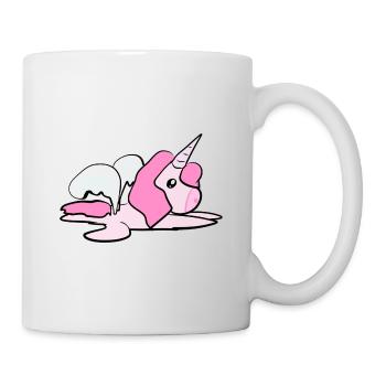 Unicorn Animal Pink Symbol Angel Wings - Mug - white - Right