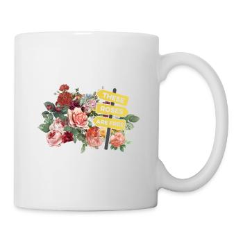 These Roses Are Free Florist Plants Botanical Flow - Tasse - Weiß - Rechts