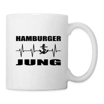 Hamburg - Tasse - Weiß - Rechts