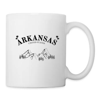 Arkansas - Little Rock - United States - USA - Mug - white - Right