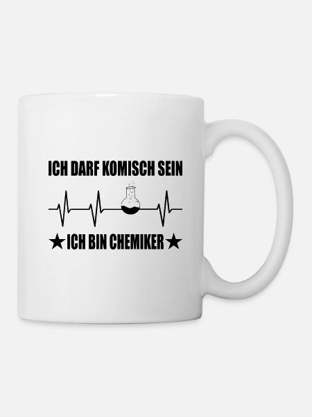 Chemie - Tasse - Weiß