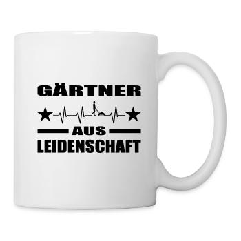 Garten - Tasse - Weiß - Rechts