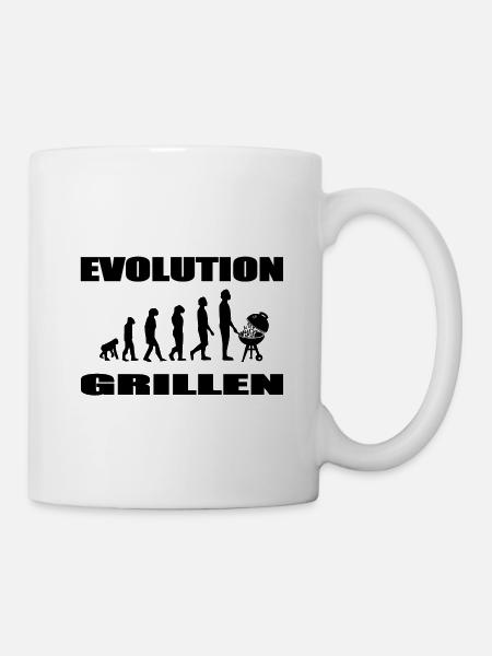 BBQ - Tasse - Weiß