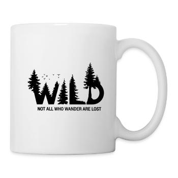 Wildes Abenteuer - Tasse - Weiß - Rechts