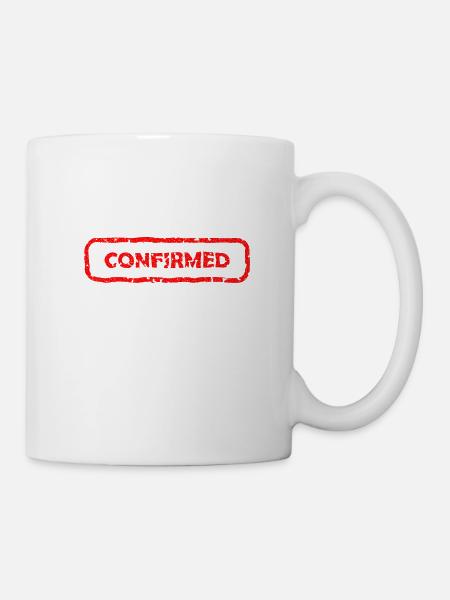 Confirmation / confirmé - Mug blanc - blanc